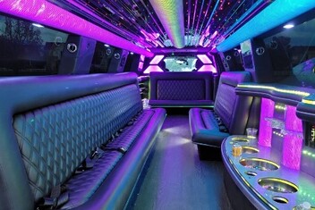 Coon Rapids Limo Interior