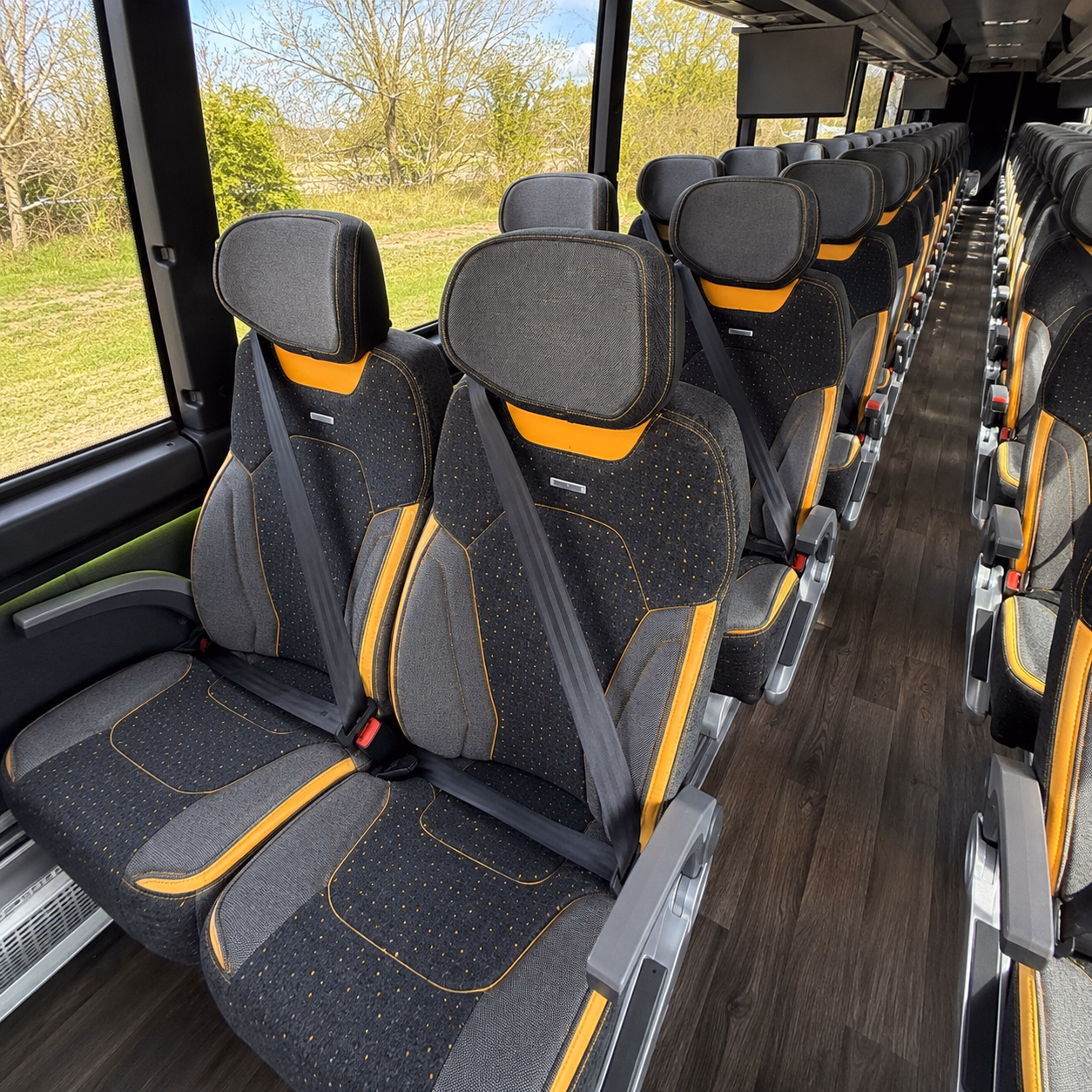 coon rapids concert transportation onboard seating
