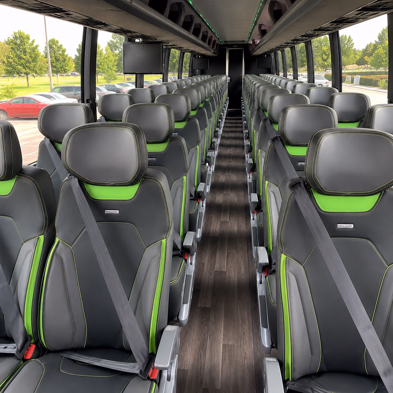 coon rapids long distance transportation onboard seating