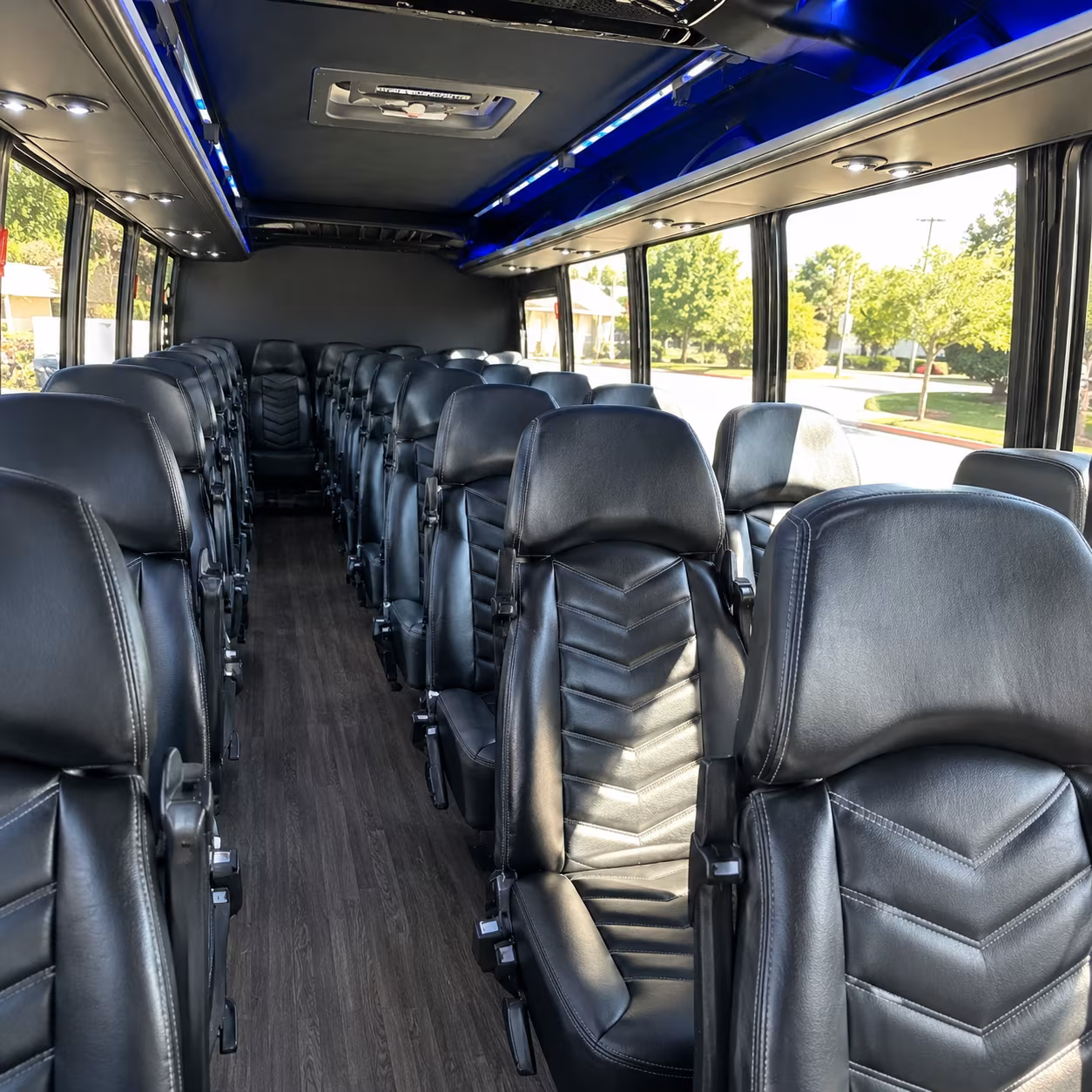 coon rapids private event transportation onboard seating