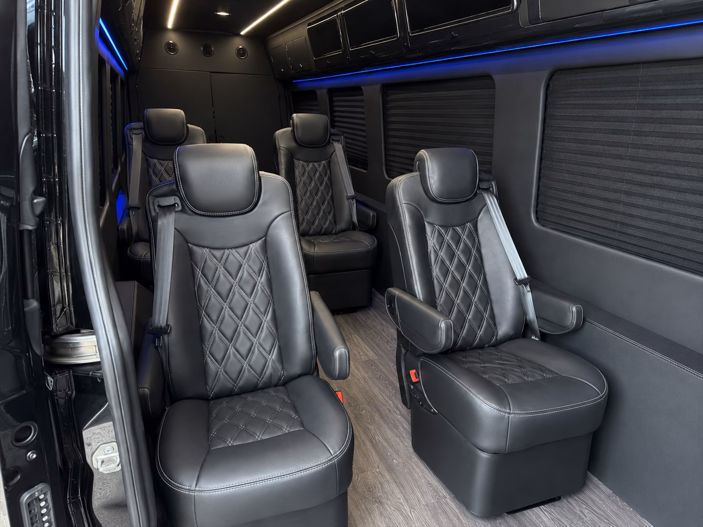 coon rapids school event transportation onboard seating